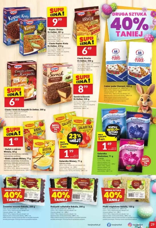 Twój Market - gazetka promocyjna Gazetka od środy 16.04 do wtorku 22.04 - strona 29