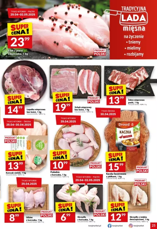 Twój Market - gazetka promocyjna Gazetka od wtorku 29.04 do wtorku 06.05 - strona 25
