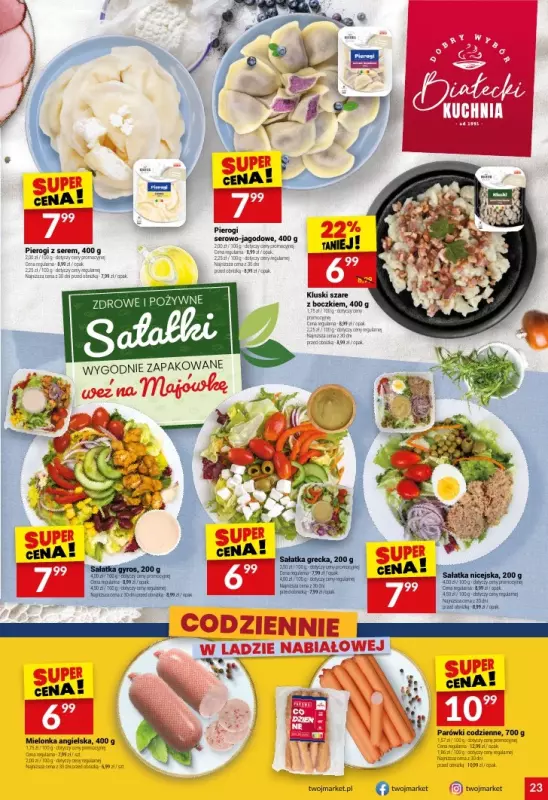 Twój Market - gazetka promocyjna Gazetka od wtorku 29.04 do wtorku 06.05 - strona 23