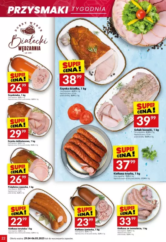 Twój Market - gazetka promocyjna Gazetka od wtorku 29.04 do wtorku 06.05 - strona 22