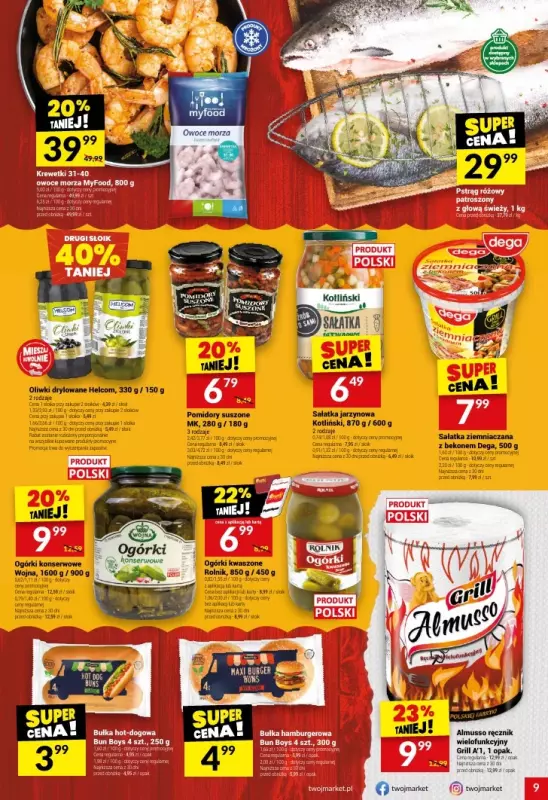 Twój Market - gazetka promocyjna Gazetka od wtorku 29.04 do wtorku 06.05 - strona 9