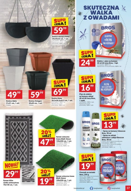 Twój Market - gazetka promocyjna Gazetka od wtorku 29.04 do wtorku 06.05 - strona 37