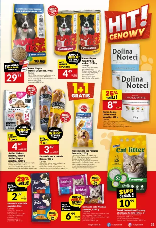 Twój Market - gazetka promocyjna Gazetka od wtorku 29.04 do wtorku 06.05 - strona 35