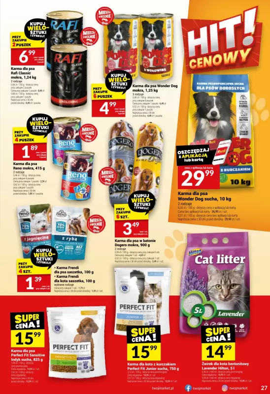 Twój Market - gazetka promocyjna Gazetka od środy 07.05 do wtorku 13.05 - strona 27