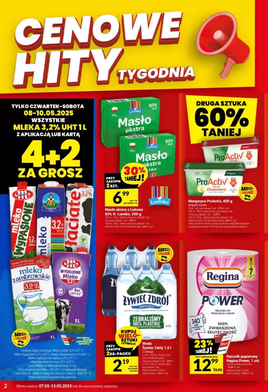 Twój Market - gazetka promocyjna Gazetka od środy 07.05 do wtorku 13.05 - strona 2
