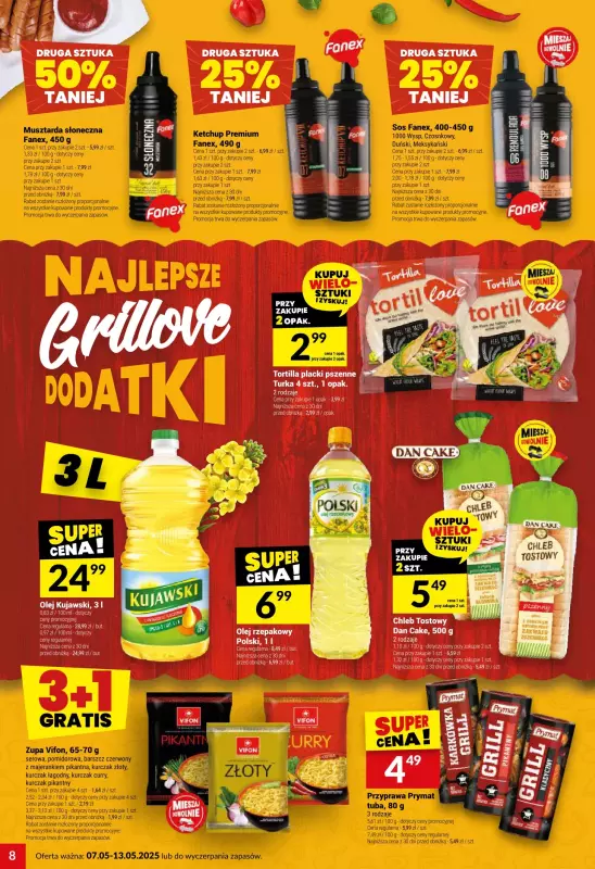 Twój Market - gazetka promocyjna Gazetka od środy 07.05 do wtorku 13.05 - strona 8