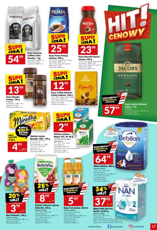 Twój Market - gazetka promocyjna Gazetka od środy 07.05 do wtorku 13.05 - strona 17