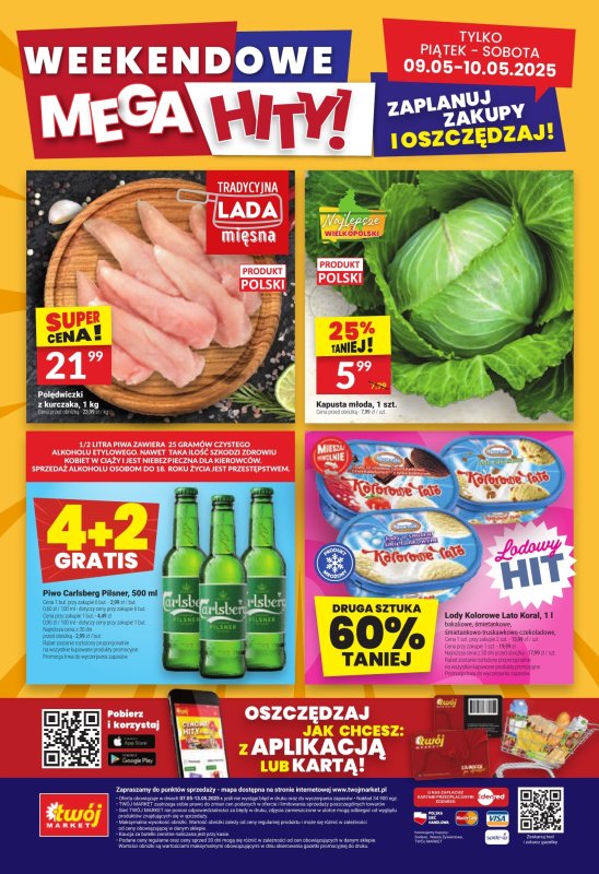 Twój Market - gazetka promocyjna Gazetka od środy 07.05 do wtorku 13.05 - strona 32