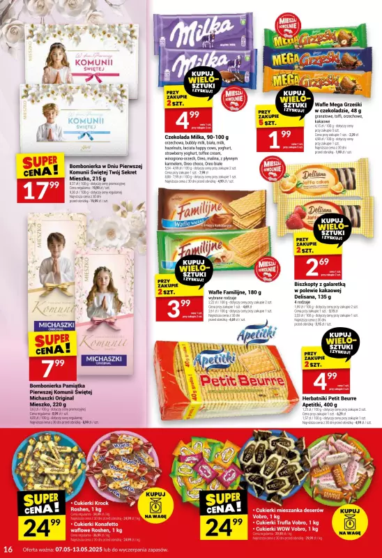 Twój Market - gazetka promocyjna Gazetka od środy 07.05 do wtorku 13.05 - strona 16