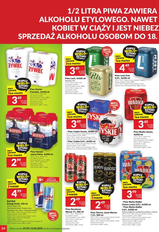 Twój Market - gazetka promocyjna Gazetka od środy 07.05 do wtorku 13.05 - strona 24