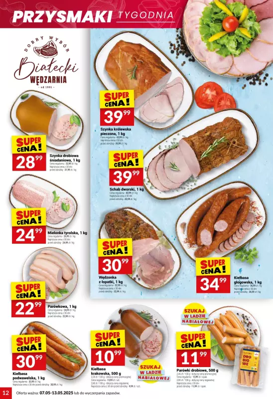 Twój Market - gazetka promocyjna Gazetka od środy 07.05 do wtorku 13.05 - strona 12