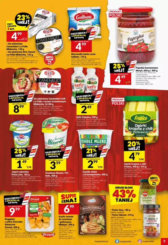 Twój Market - gazetka promocyjna Gazetka od środy 07.05 do wtorku 13.05 - strona 9