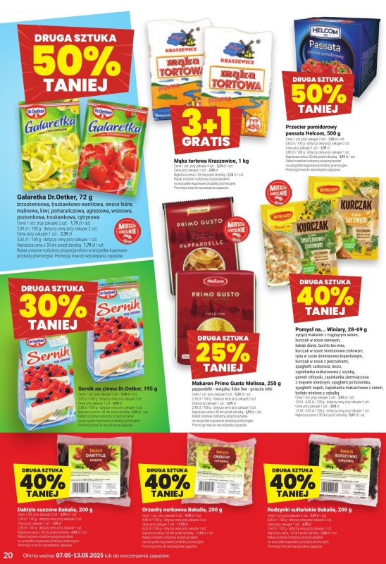 Twój Market - gazetka promocyjna Gazetka od środy 07.05 do wtorku 13.05 - strona 20
