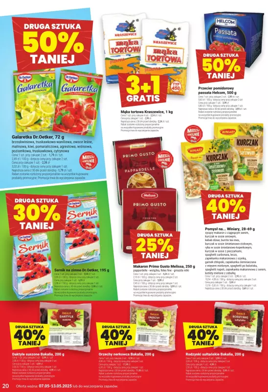 Twój Market - gazetka promocyjna Gazetka od środy 07.05 do wtorku 13.05 - strona 20