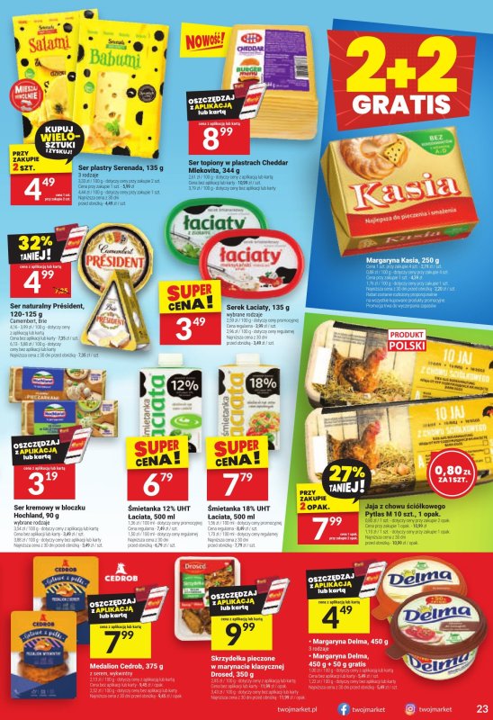 Twój Market - gazetka promocyjna Gazetka od środy 14.05 do wtorku 20.05 - strona 23