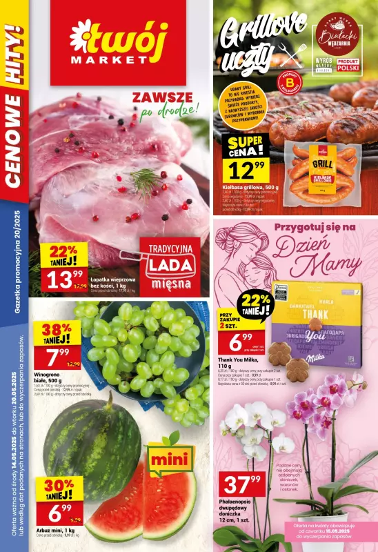 Twój Market - gazetka promocyjna Gazetka  