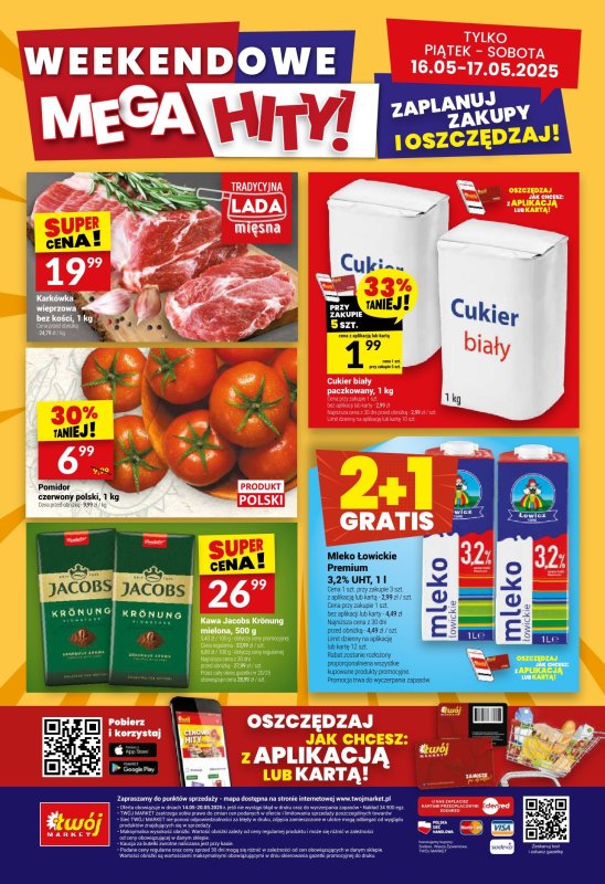 Twój Market - gazetka promocyjna Gazetka od środy 14.05 do wtorku 20.05 - strona 32