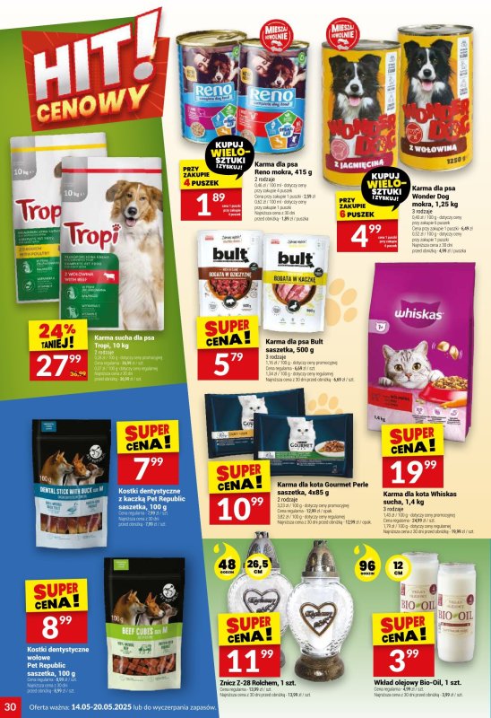 Twój Market - gazetka promocyjna Gazetka od środy 14.05 do wtorku 20.05 - strona 30