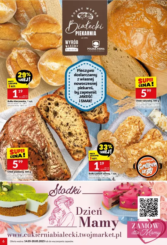 Twój Market - gazetka promocyjna Gazetka od środy 14.05 do wtorku 20.05 - strona 6