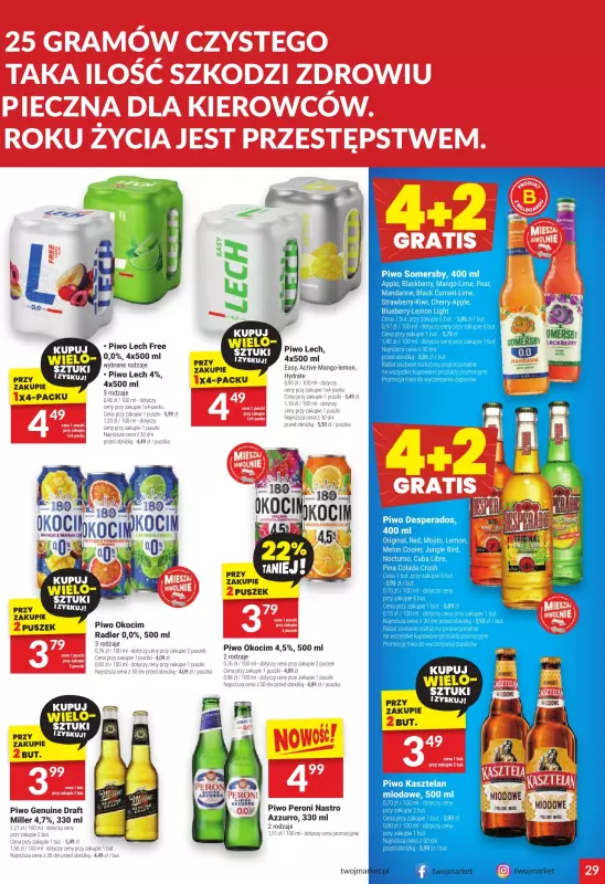 Twój Market - gazetka promocyjna Gazetka od środy 14.05 do wtorku 20.05 - strona 29