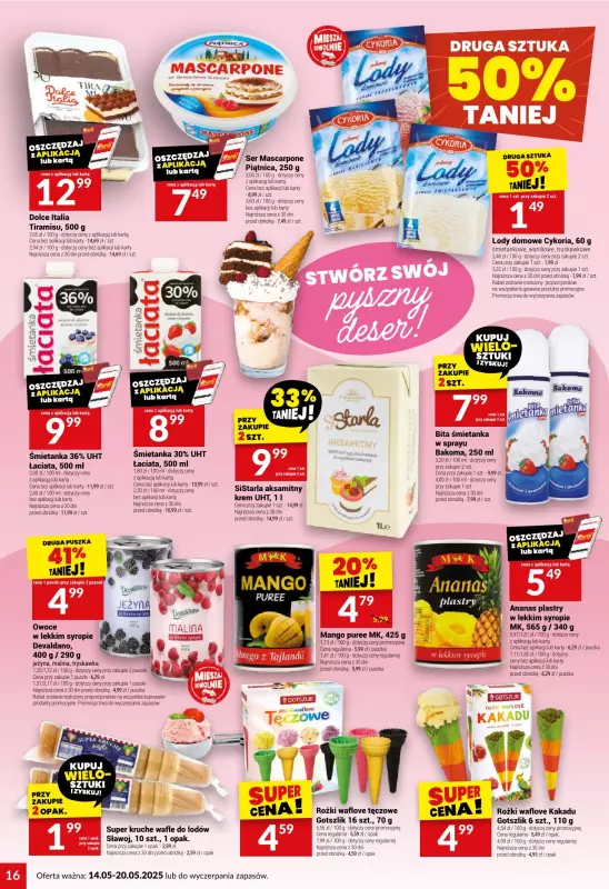 Twój Market - gazetka promocyjna Gazetka od środy 14.05 do wtorku 20.05 - strona 16