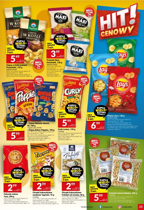 Twój Market - gazetka promocyjna Gazetka od środy 14.05 do wtorku 20.05 - strona 25