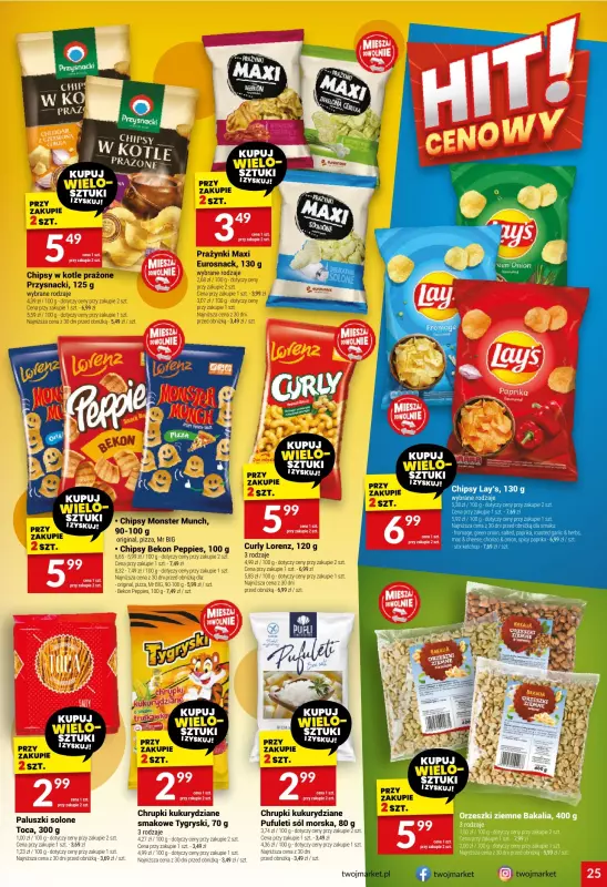 Twój Market - gazetka promocyjna Gazetka od środy 14.05 do wtorku 20.05 - strona 25