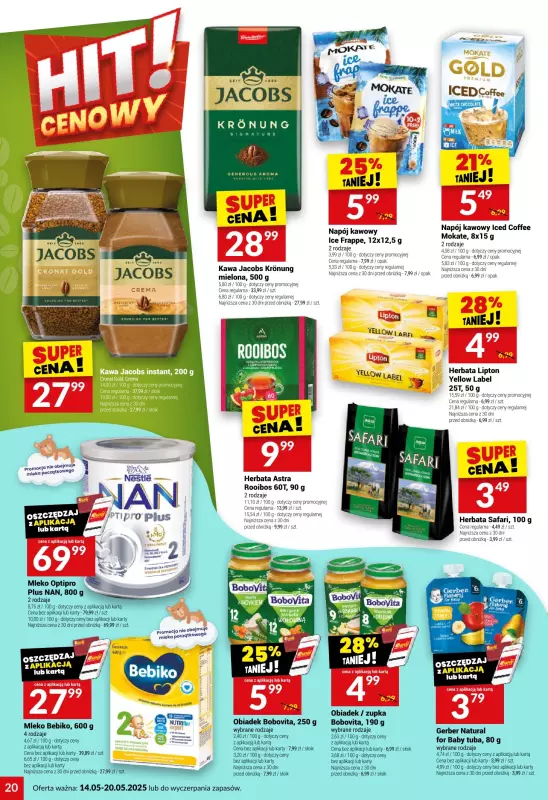 Twój Market - gazetka promocyjna Gazetka od środy 14.05 do wtorku 20.05 - strona 20