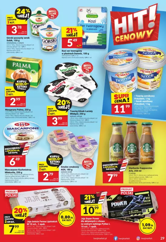 Twój Market - gazetka promocyjna Gazetka od środy 21.05 do wtorku 27.05 - strona 29