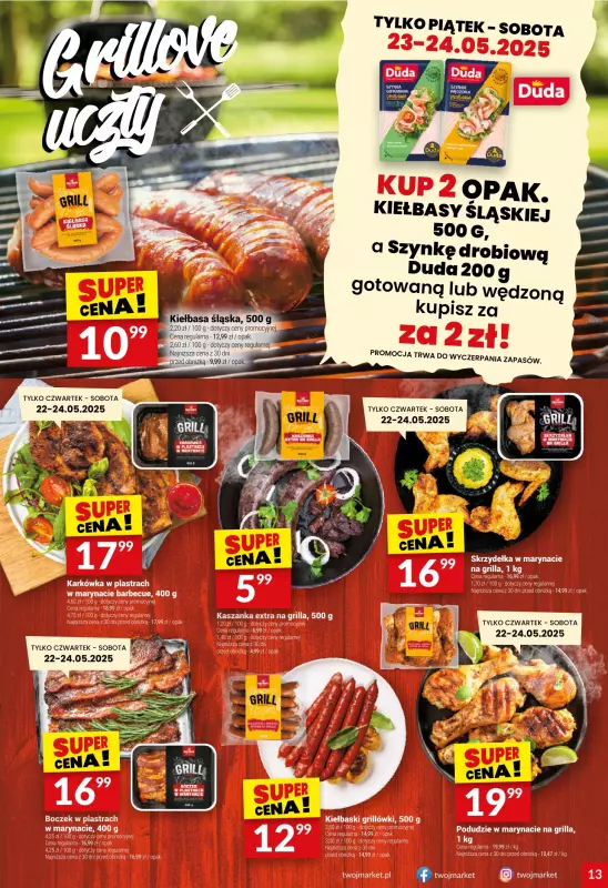 Twój Market - gazetka promocyjna Gazetka od środy 21.05 do wtorku 27.05 - strona 13