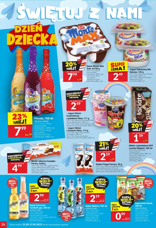 Twój Market - gazetka promocyjna Gazetka od środy 21.05 do wtorku 27.05 - strona 26