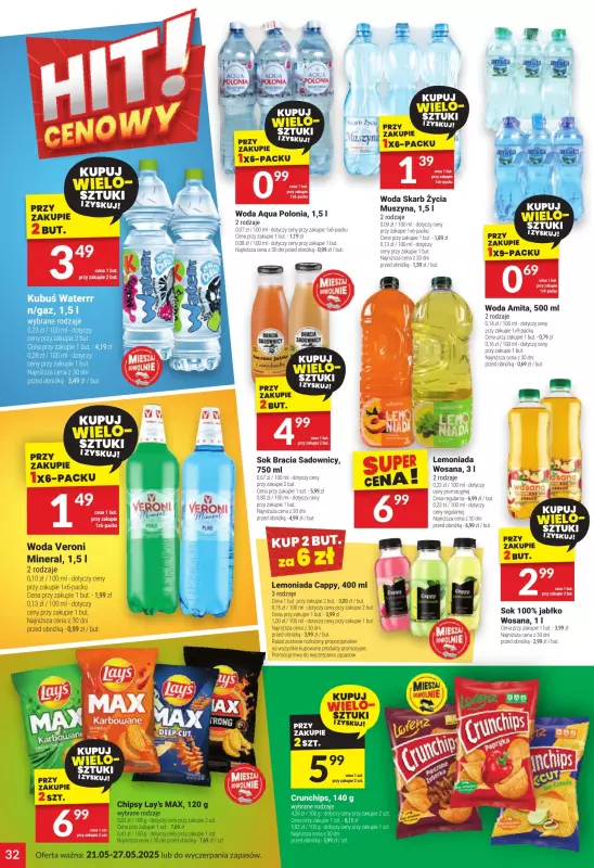 Twój Market - gazetka promocyjna Gazetka od środy 21.05 do wtorku 27.05 - strona 32