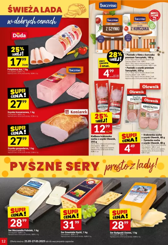 Twój Market - gazetka promocyjna Gazetka od środy 21.05 do wtorku 27.05 - strona 12