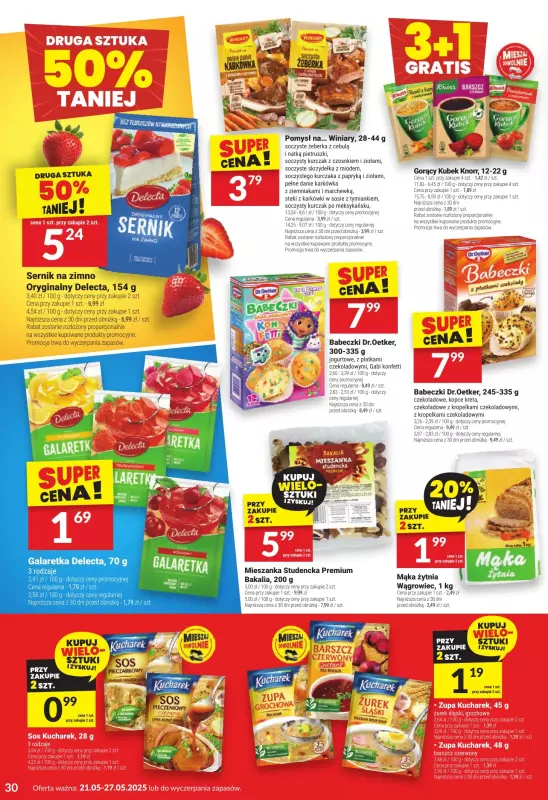 Twój Market - gazetka promocyjna Gazetka od środy 21.05 do wtorku 27.05 - strona 30