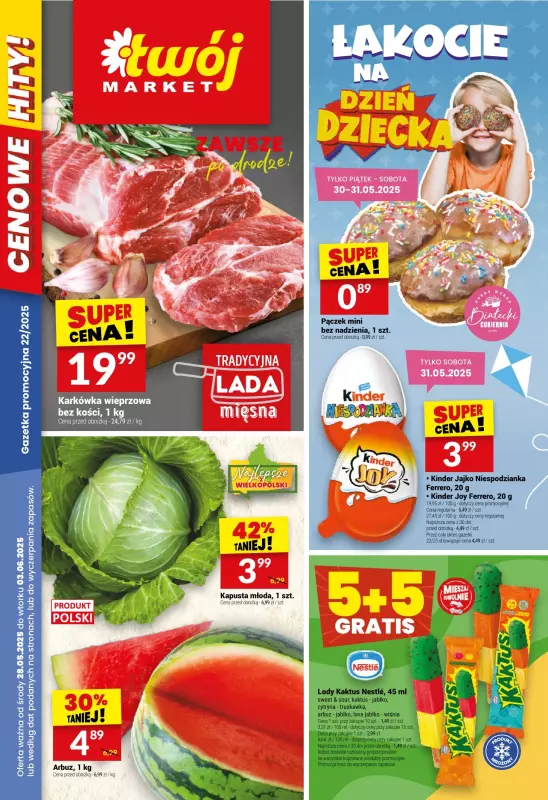 Twój Market - gazetka promocyjna Gazetka  