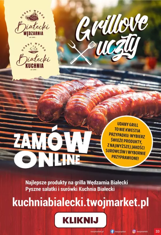 Twój Market - gazetka promocyjna Gazetka od środy 28.05 do wtorku 03.06 - strona 33