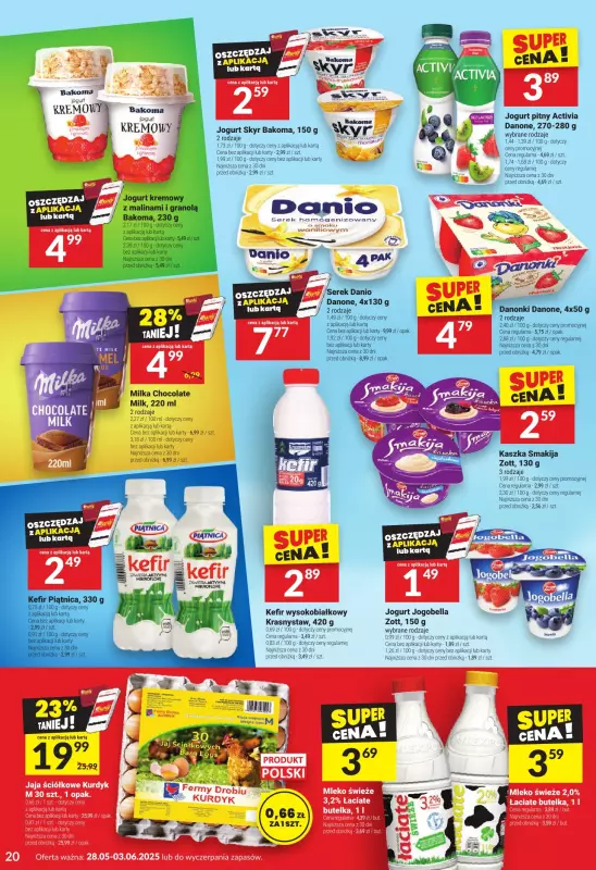 Twój Market - gazetka promocyjna Gazetka od środy 28.05 do wtorku 03.06 - strona 20