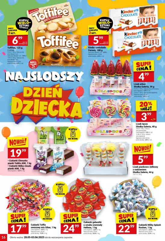 Twój Market - gazetka promocyjna Gazetka od środy 28.05 do wtorku 03.06 - strona 16
