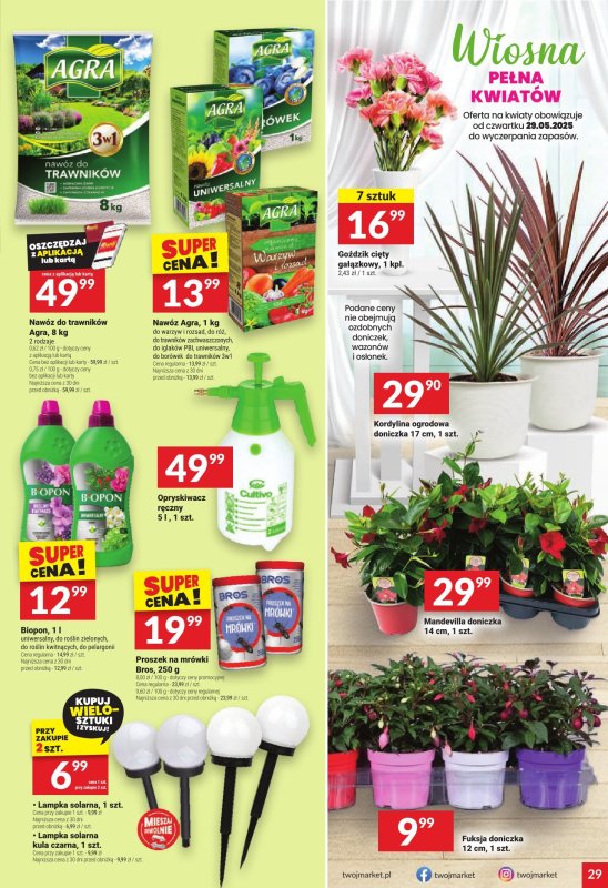 Twój Market - gazetka promocyjna Gazetka od środy 28.05 do wtorku 03.06 - strona 29