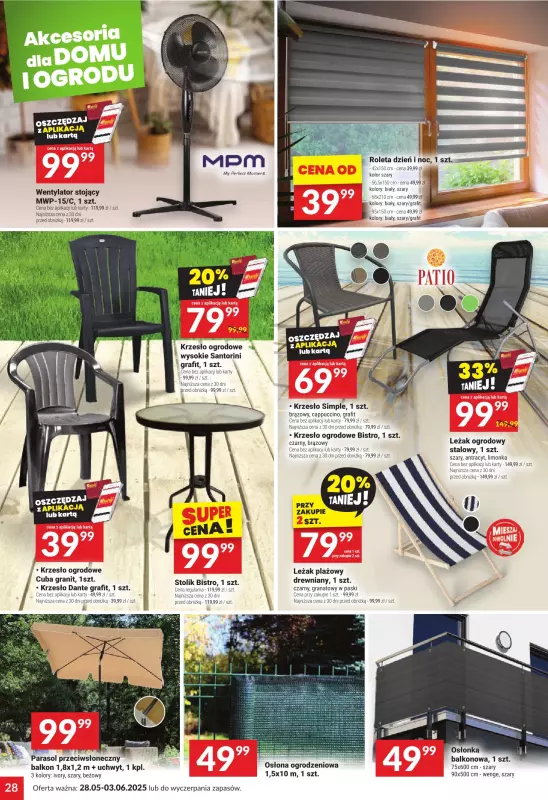 Twój Market - gazetka promocyjna Gazetka od środy 28.05 do wtorku 03.06 - strona 28