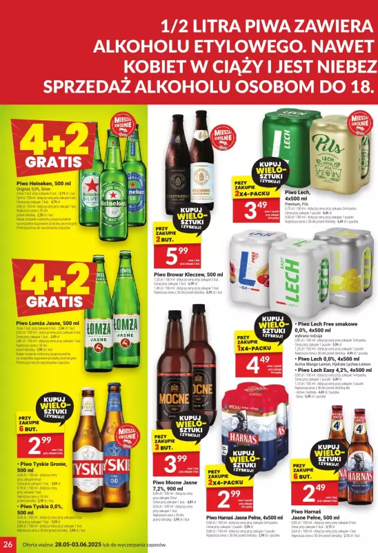 Twój Market - gazetka promocyjna Gazetka od środy 28.05 do wtorku 03.06 - strona 26