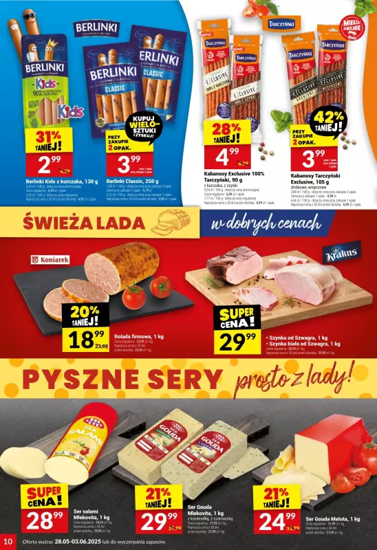 Twój Market - gazetka promocyjna Gazetka od środy 28.05 do wtorku 03.06 - strona 10