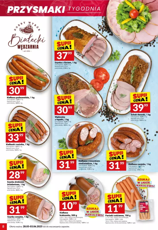 Twój Market - gazetka promocyjna Gazetka od środy 28.05 do wtorku 03.06 - strona 8
