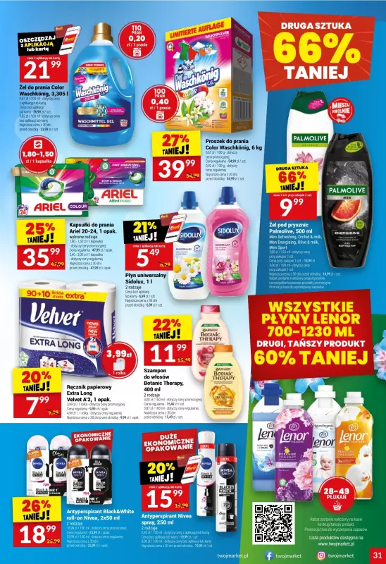 Twój Market - gazetka promocyjna Gazetka od środy 28.05 do wtorku 03.06 - strona 31