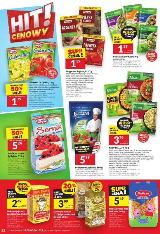 Twój Market - gazetka promocyjna Gazetka od środy 28.05 do wtorku 03.06 - strona 22