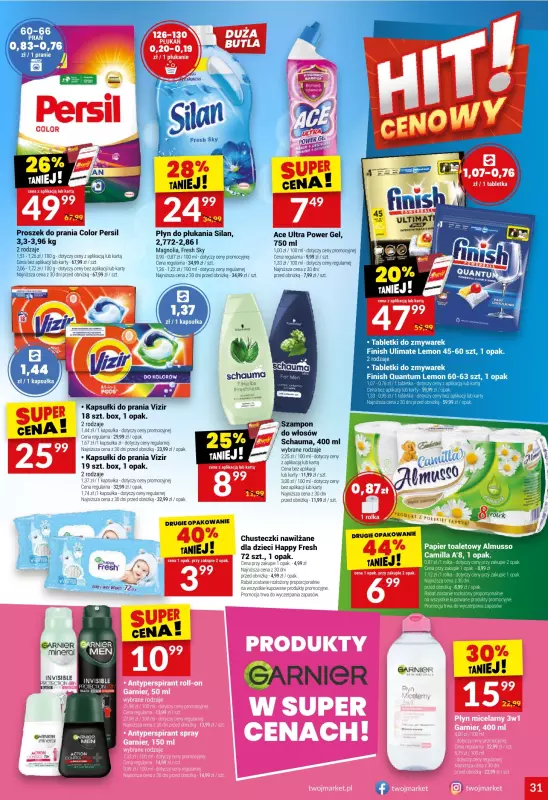 Twój Market - gazetka promocyjna Gazetka od środy 04.06 do wtorku 10.06 - strona 31