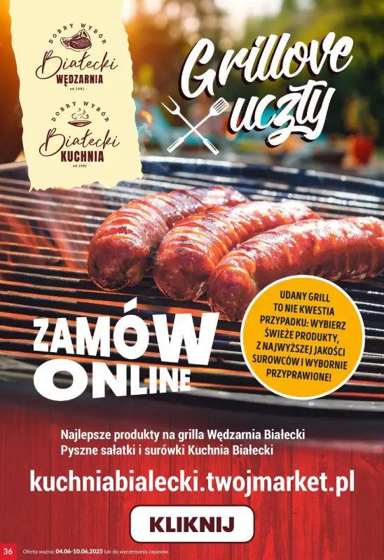 Twój Market - gazetka promocyjna Gazetka od środy 04.06 do wtorku 10.06 - strona 36