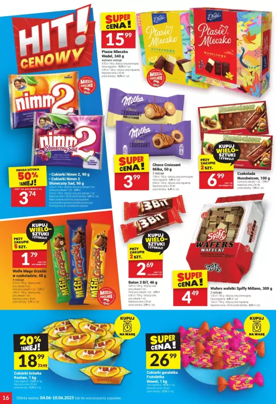 Twój Market - gazetka promocyjna Gazetka od środy 04.06 do wtorku 10.06 - strona 16