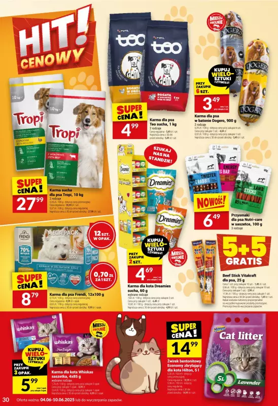 Twój Market - gazetka promocyjna Gazetka od środy 04.06 do wtorku 10.06 - strona 30