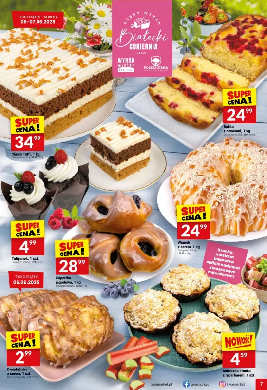Twój Market - gazetka promocyjna Gazetka od środy 04.06 do wtorku 10.06 - strona 7